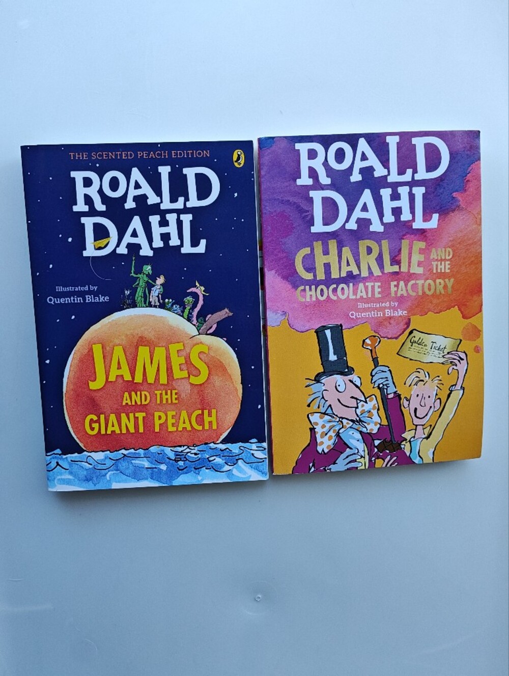 Roald Dahl James & the Giant Peach and Charlie & the Chocolate Factory